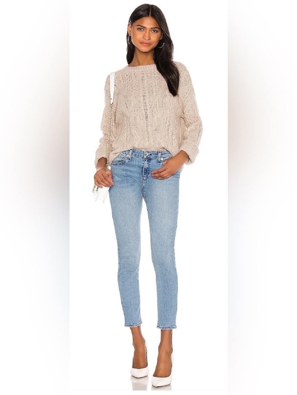 RAG & BONE The Cate Mid Rise Ankle Skinny - Size 30